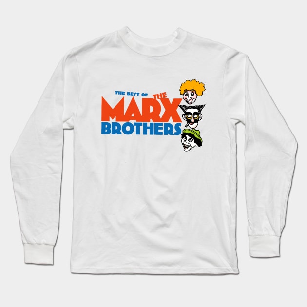 vintage Marx Brothers Long Sleeve T-Shirt by SEKALICE